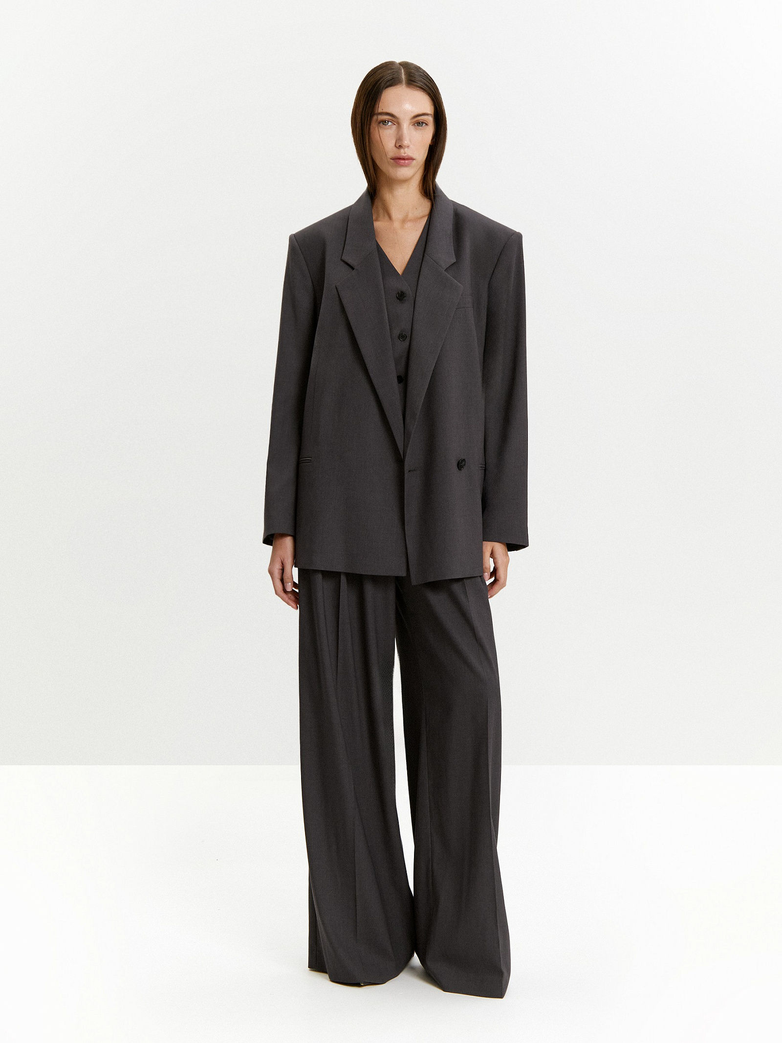 Жакет прямого кроя